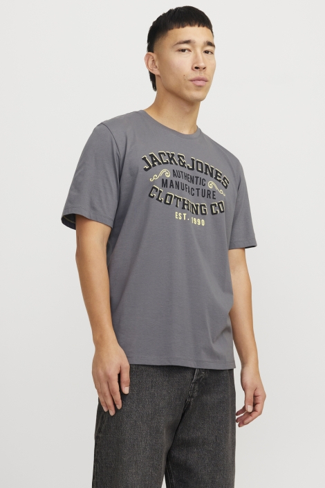 Jack & Jones jjelogo tee ss o-neck 2 col ss25 sn